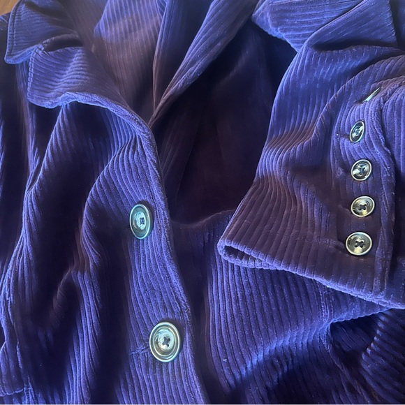 SIMPLY NOELLE Victorian Corduroy Lace Duster Coat | Large - Picture 12 of 15